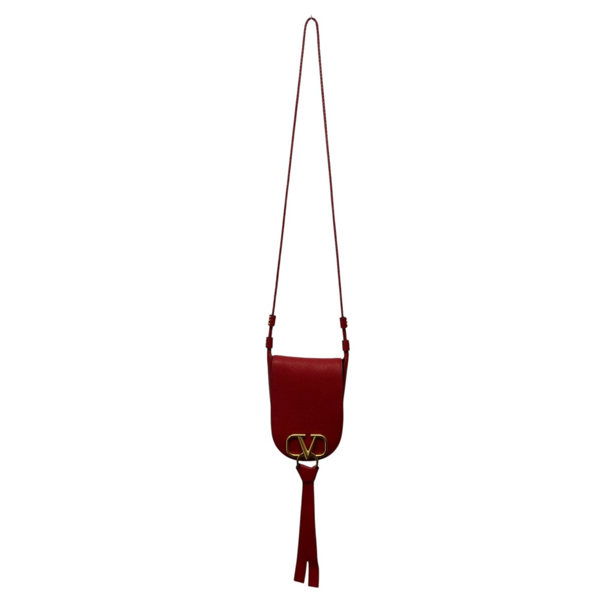 VALENTINO GARAVANI VRING スモールサドルバッグ 古着・中古-1枚目のアイテム画像