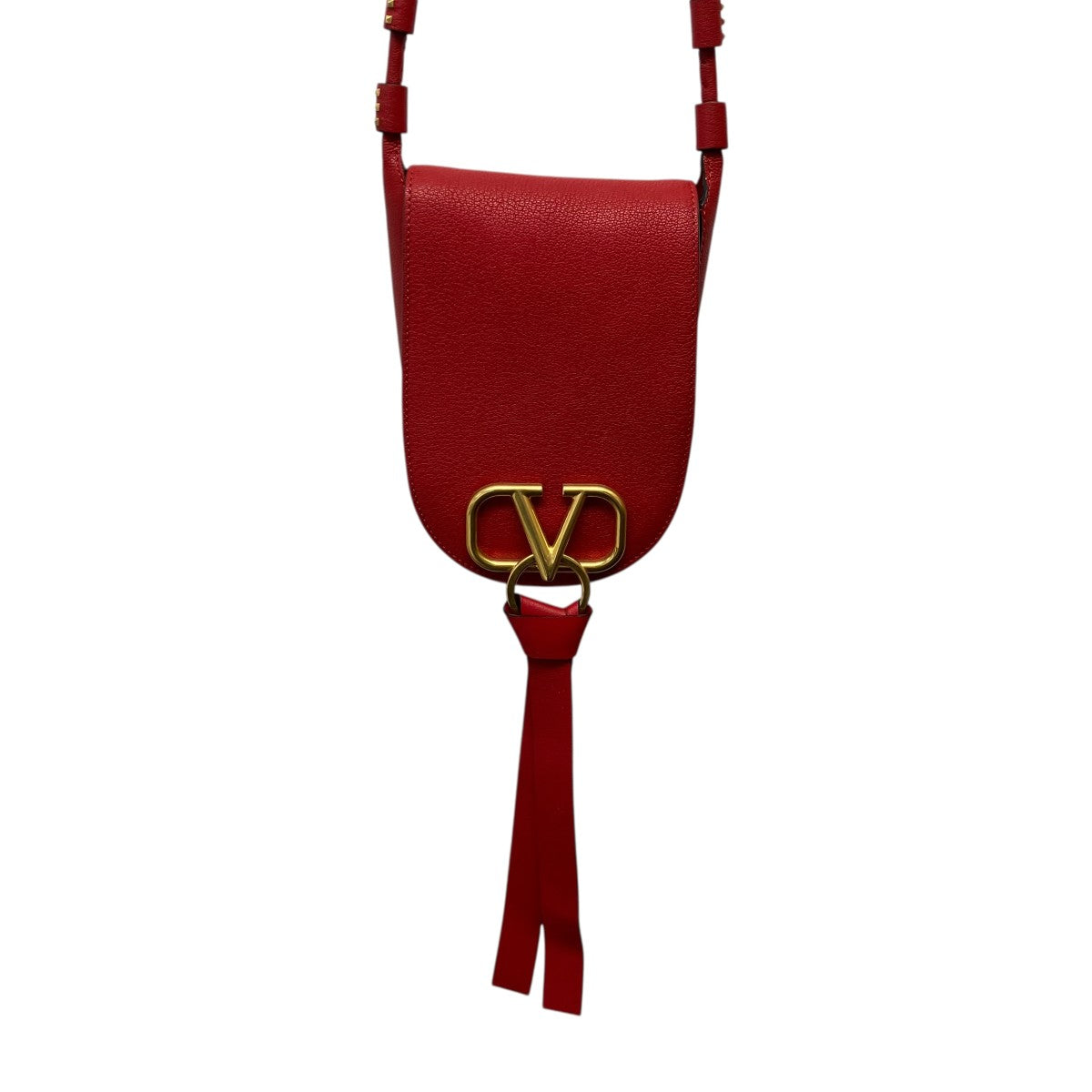 VALENTINO GARAVANI VRING スモールサドルバッグ 古着・中古-3枚目のアイテム画像