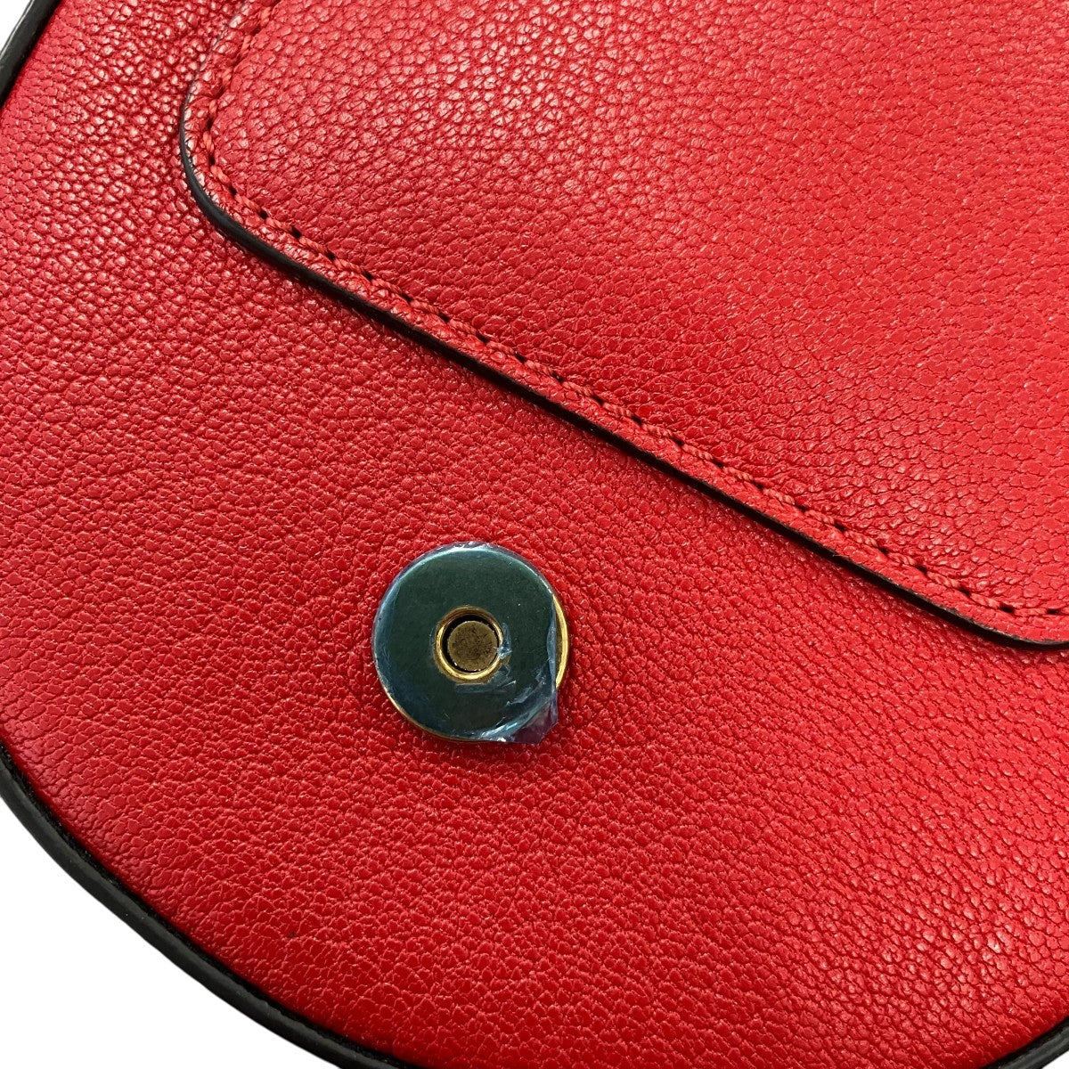 VALENTINO GARAVANI VRING スモールサドルバッグ 古着・中古-5枚目のアイテム画像