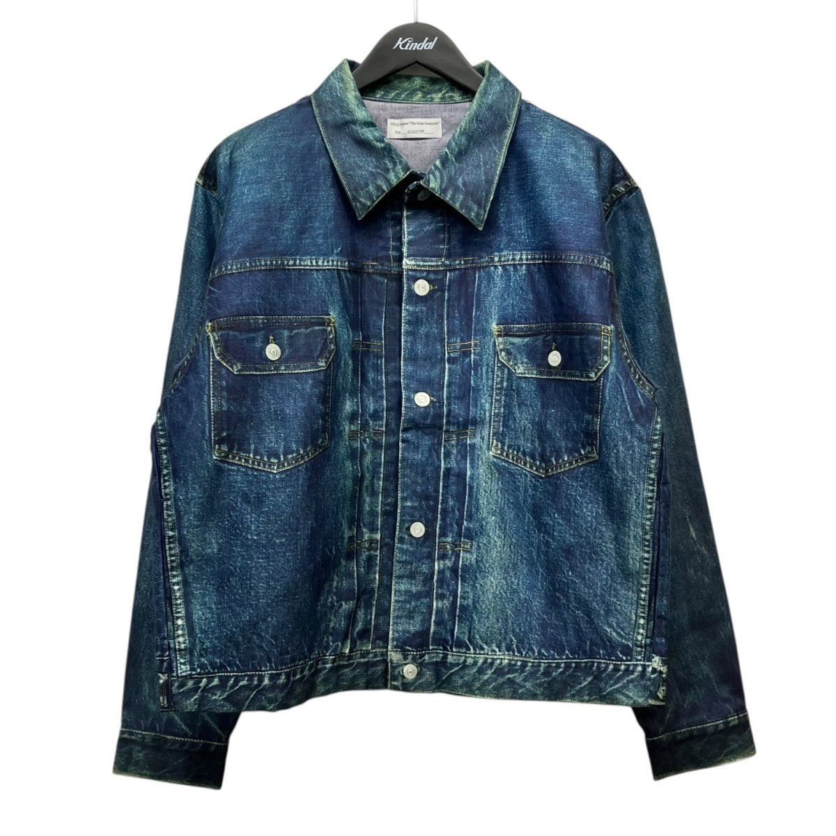 Trompe L’oeil Printed Jacket(1950 Type-2 T-Back)転写デニムジャケットTA-2004