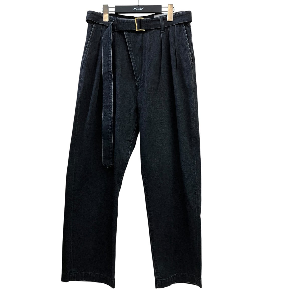 CULLNI ベルテッドデニムパンツ 古着・中古-1枚目のアイテム画像