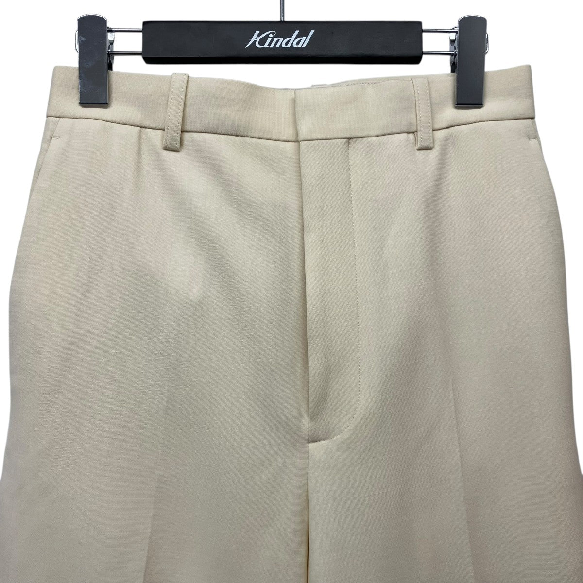AURALEE TENSE WOOL DOUBLE CLOTH SLACKSウールダブルスラックスA25AP01WP 古着・中古-3枚目のアイテム画像