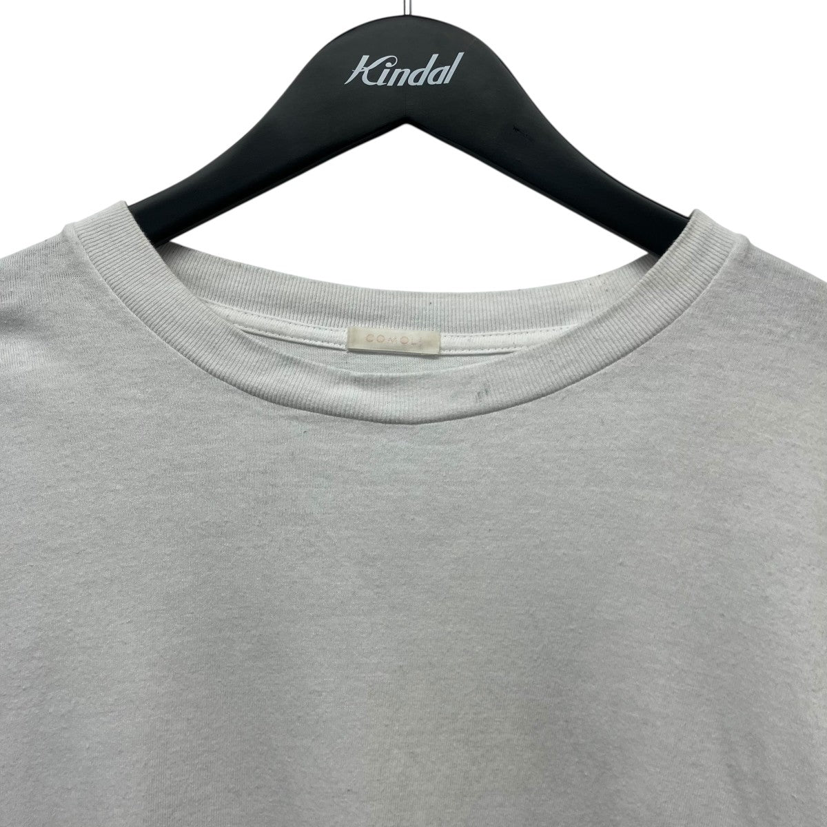 COMOLI 23SS空紡天竺TシャツX01-05009 古着・中古-3枚目のアイテム画像