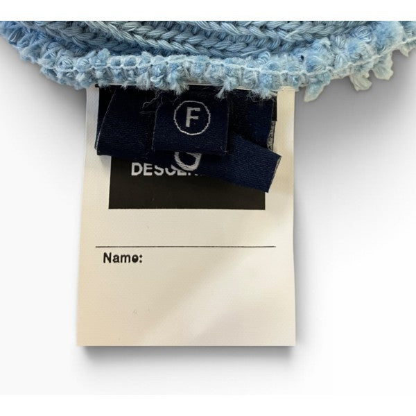 DESCENDANT(ディセンダント) 「DAWN BEANIE」ロゴビーニー ライト