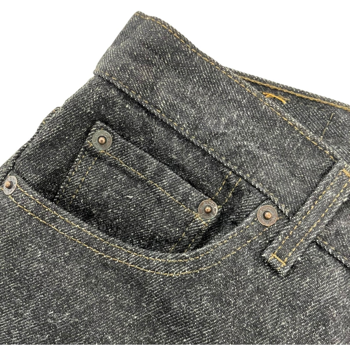 Levis MADE IN USA スモールe ボタン裏刻印“544 先染め501デニムパンツ 古着・中古-3枚目のアイテム画像