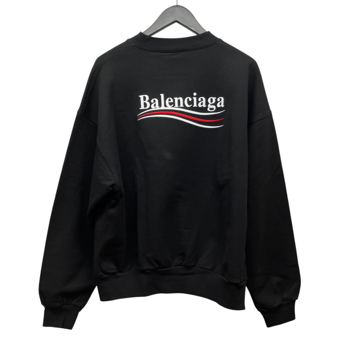 BALENCIAGA キャンペーンロゴスウェットトレーナー697869 TKVI9 古着・中古-2枚目のアイテム画像