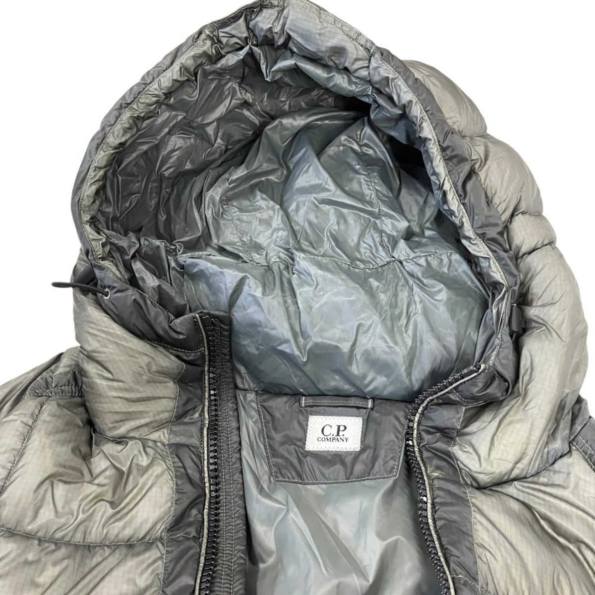C．P COMPANY MEDIUM JACKET IN DD-SHELLダウンジャケット19CMOW702A 古着・中古-3枚目のアイテム画像