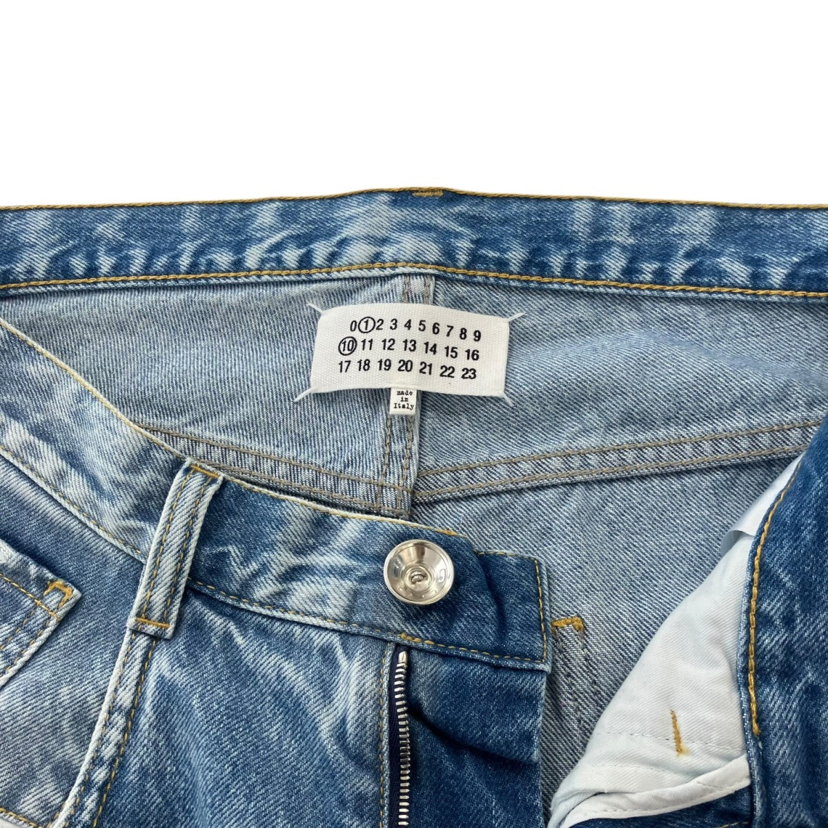 Maison Margiela 5PワイドデニムパンツS51LA0052 古着・中古-3枚目のアイテム画像