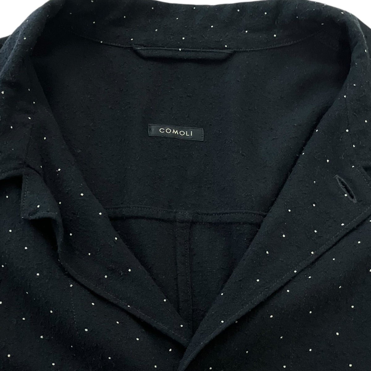 24SSシルクノイルドットシャツジャケットZ01-01209