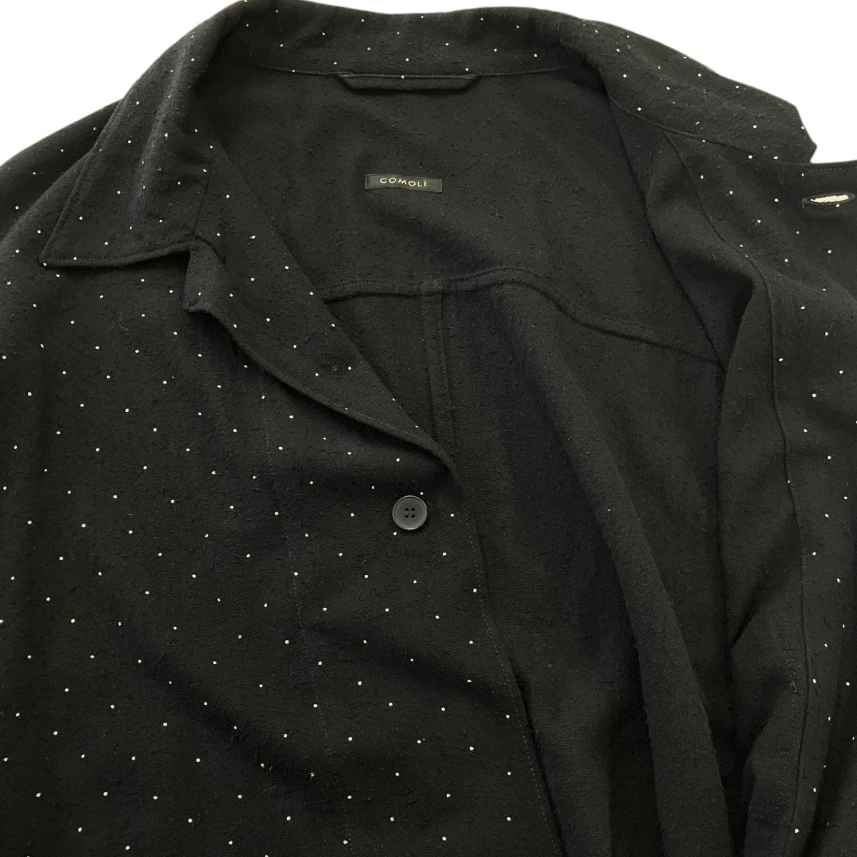 24SSシルクノイルドットシャツジャケットZ01-01209