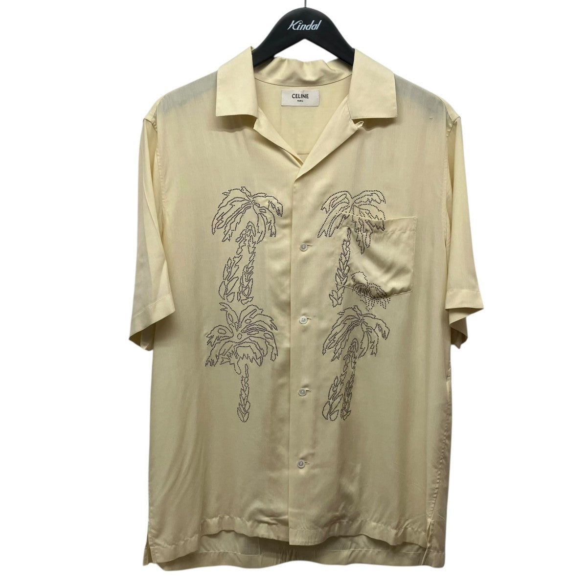 23SS エンブロイダリーハワイアンシャツ
