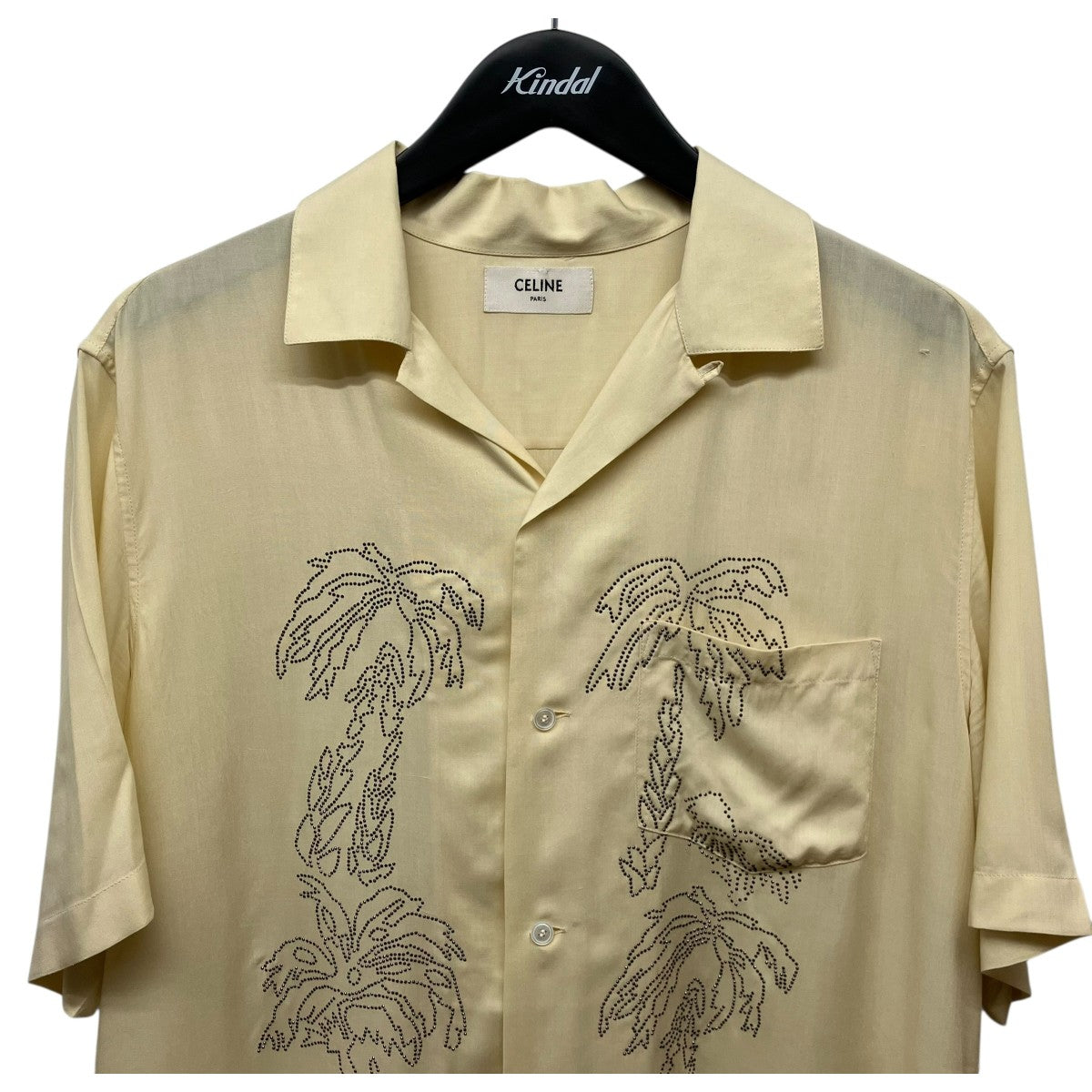 23SS エンブロイダリーハワイアンシャツ