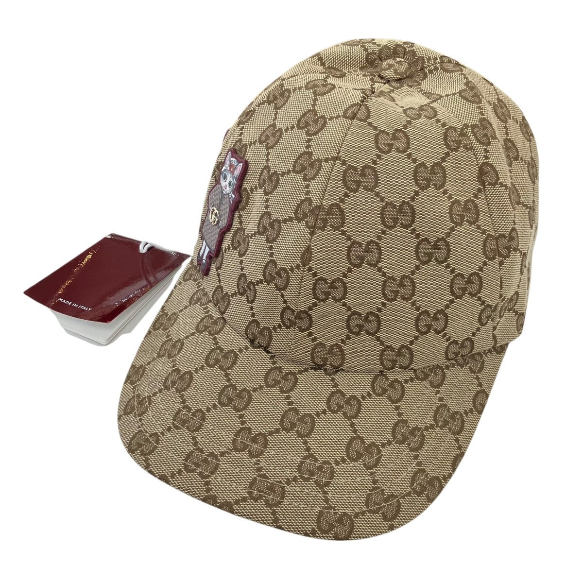 GUCCI×ヒグチユウコ GGキャンバスベースボールキャップ 古着・中古-1枚目のアイテム画像