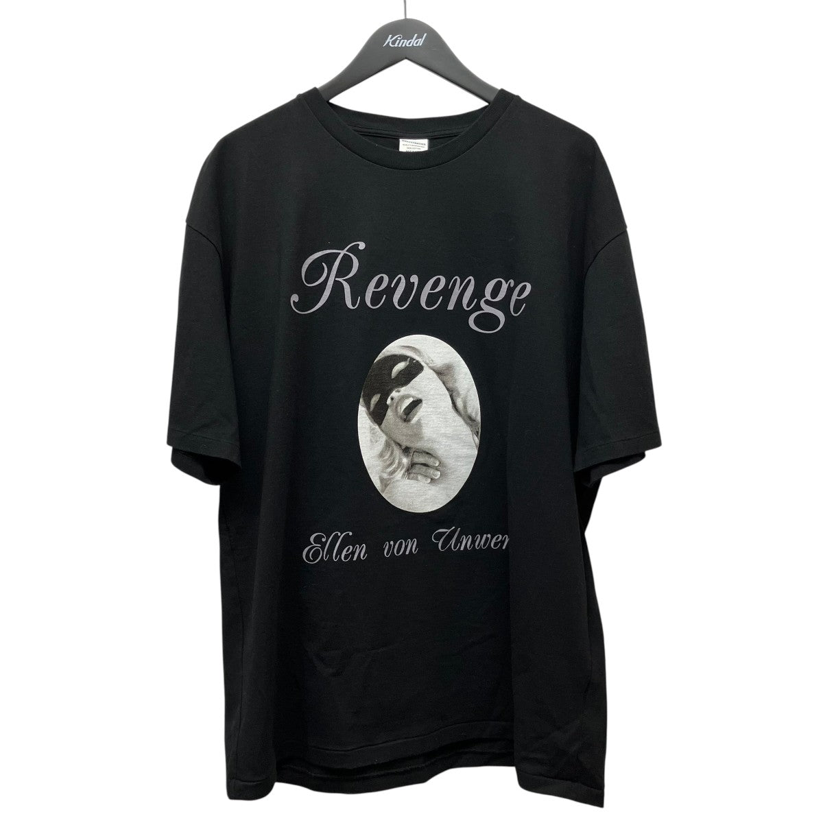 WACKO MARIA×ELLEN VON UNWERTH WASHED HEAVY WEIGHT CREW NECK T