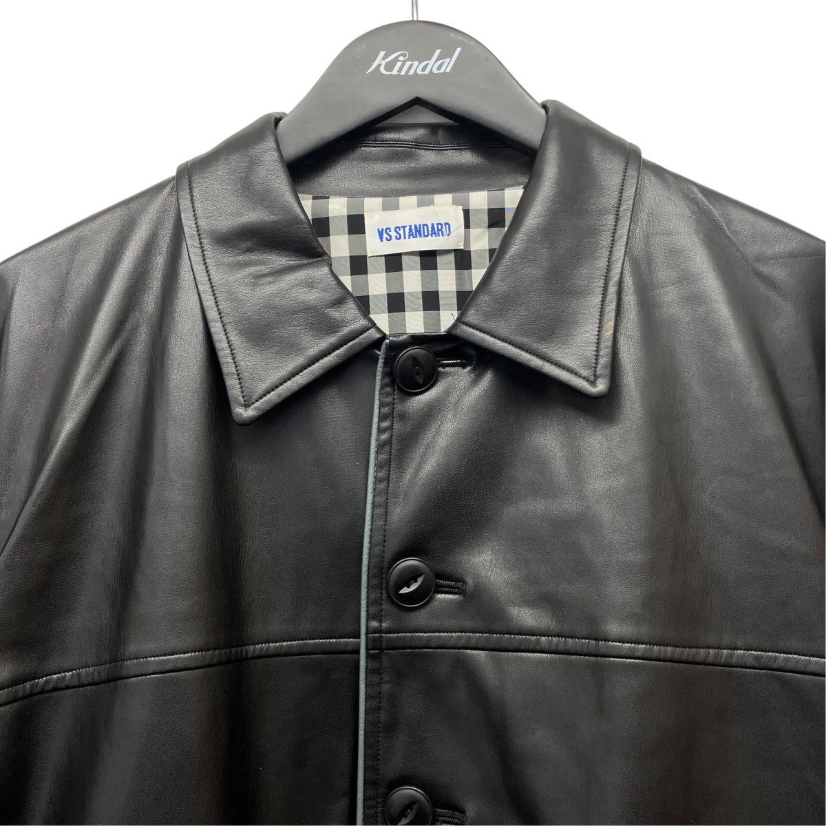 FAKE LEATHER CAR COATフェイクレザーカーコート