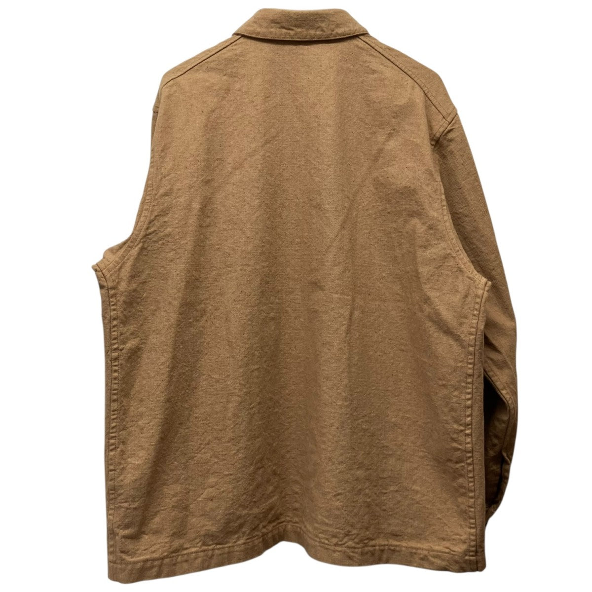 Be prepared×awasa naturally coloured cotton duck coverall jacketカバーオールaws5-be002 古着・中古-2枚目のアイテム画像