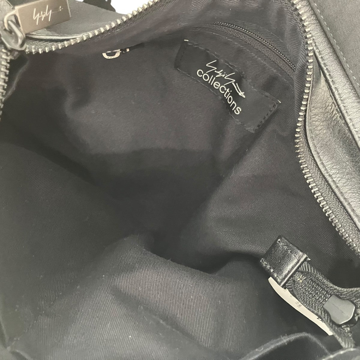 YOHJI YAMAMOTO COLLECTIONS ドレープショルダーバッグ 古着・中古-6枚目のアイテム画像