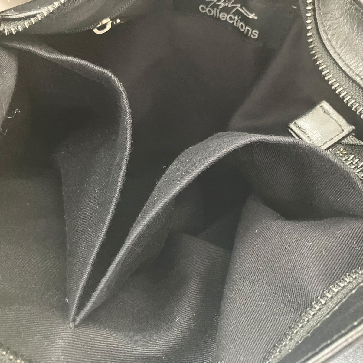 YOHJI YAMAMOTO COLLECTIONS ドレープショルダーバッグ 古着・中古-7枚目のアイテム画像