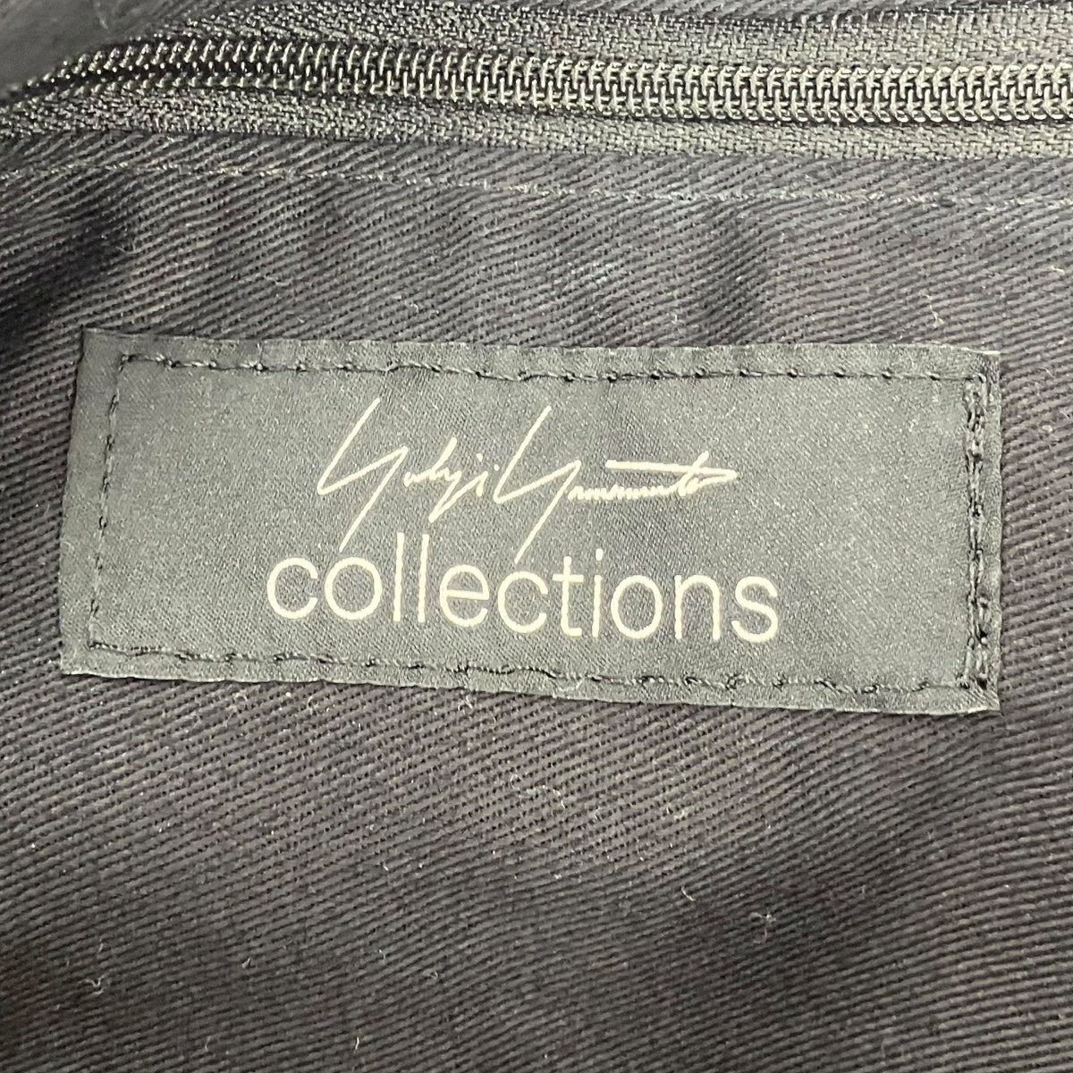 YOHJI YAMAMOTO COLLECTIONS ドレープショルダーバッグ 古着・中古-9枚目のアイテム画像
