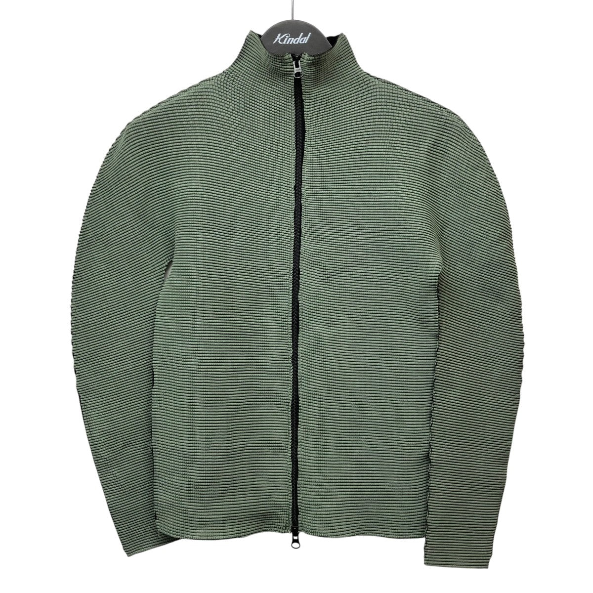 me ISSEY MIYAKE ZIP UPカーディガンMI21FO042 古着・中古-1枚目のアイテム画像