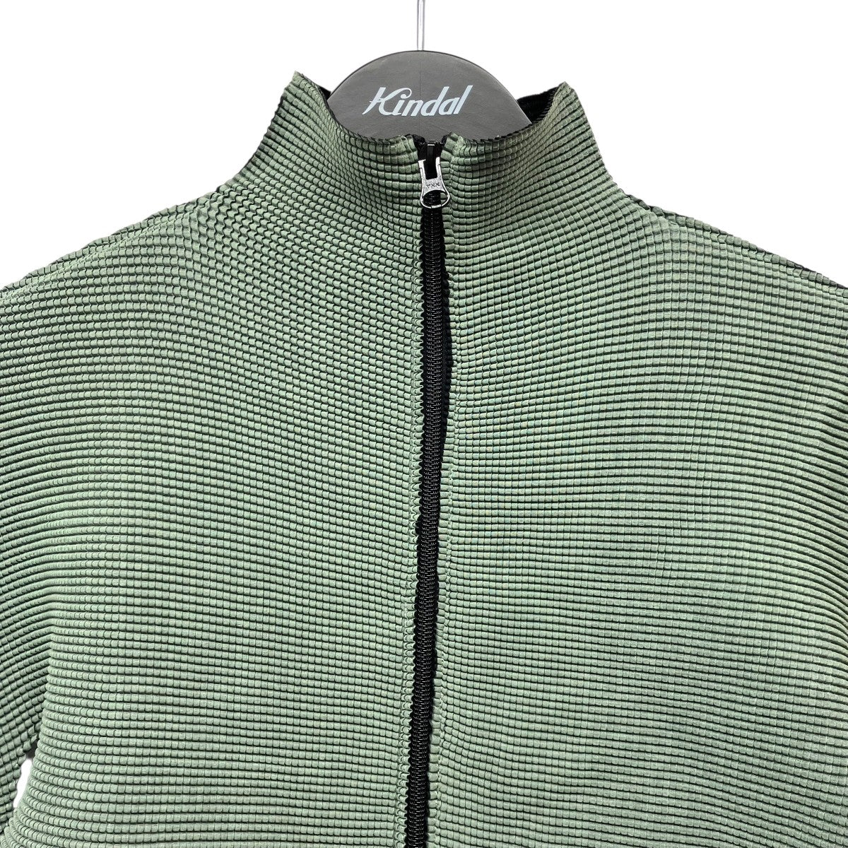me ISSEY MIYAKE ZIP UPカーディガンMI21FO042 古着・中古-3枚目のアイテム画像