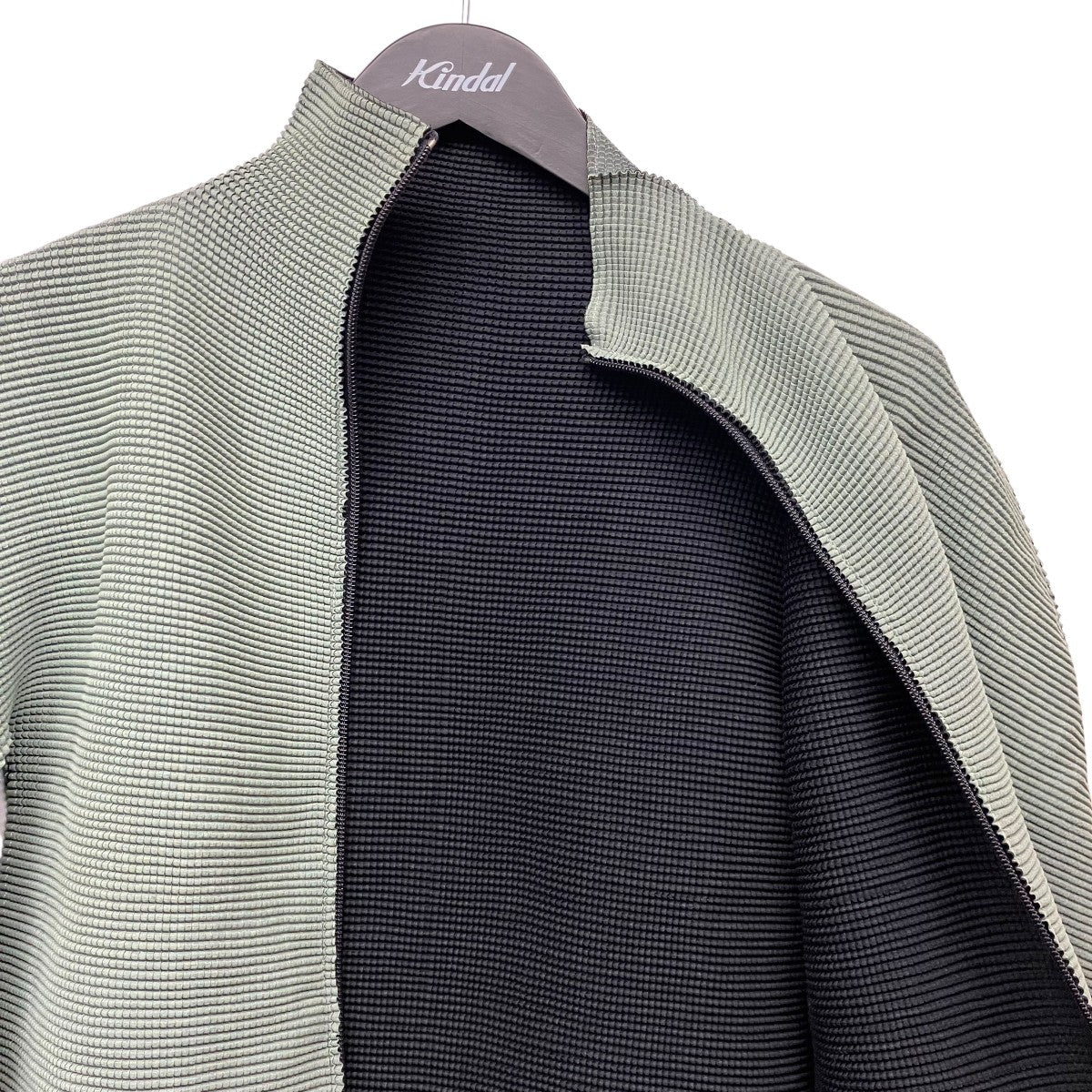 me ISSEY MIYAKE ZIP UPカーディガンMI21FO042 古着・中古-6枚目のアイテム画像