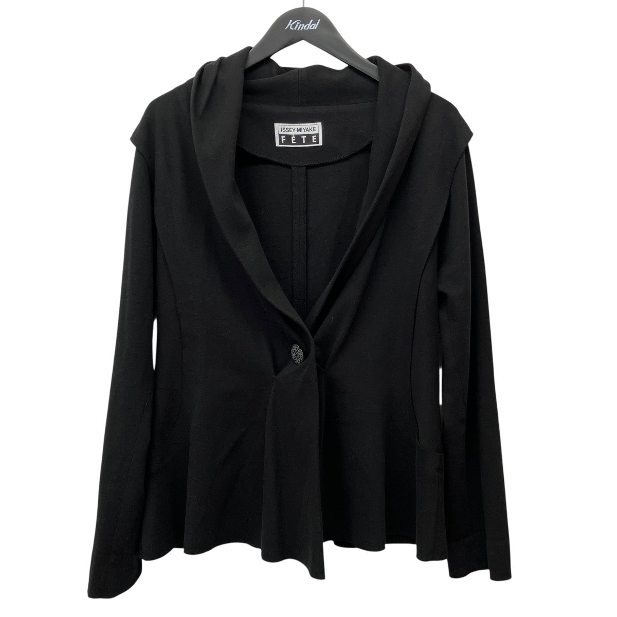 ISSEY MIYAKE FETE ショールカラージャケットIF52JD214 古着・中古-1枚目のアイテム画像