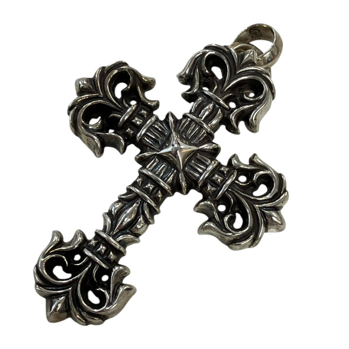 CHROME HEARTS 「XSM FILIGREE CROSS」フィリグリークロスベイル 古着・中古-1枚目のアイテム画像