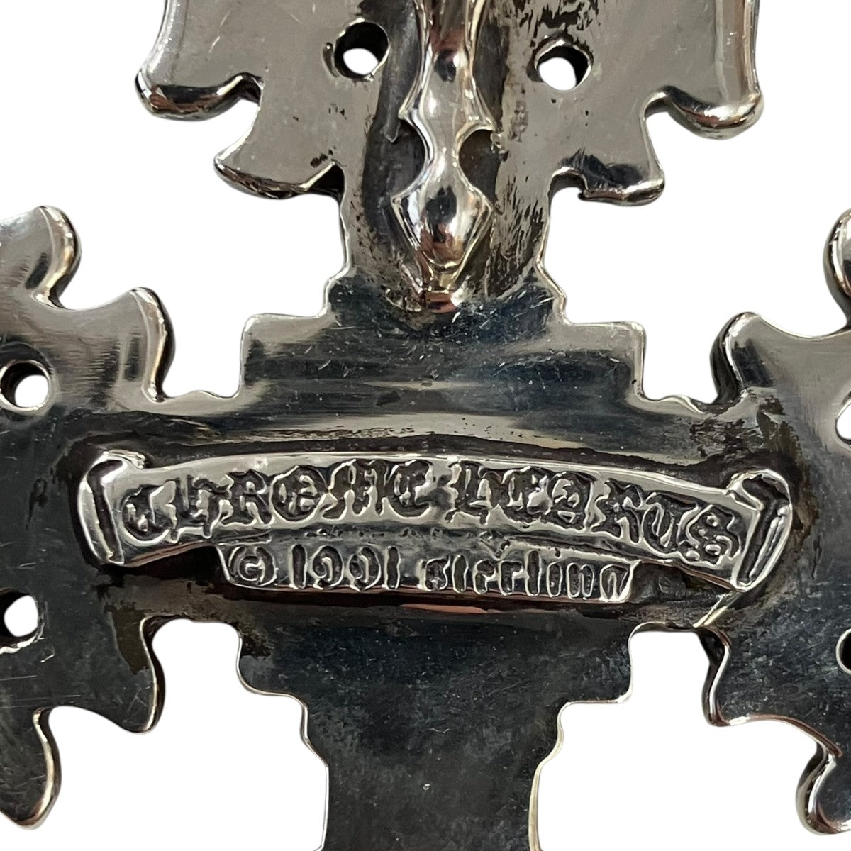 CHROME HEARTS 「XSM FILIGREE CROSS」フィリグリークロスベイル 古着・中古-4枚目のアイテム画像