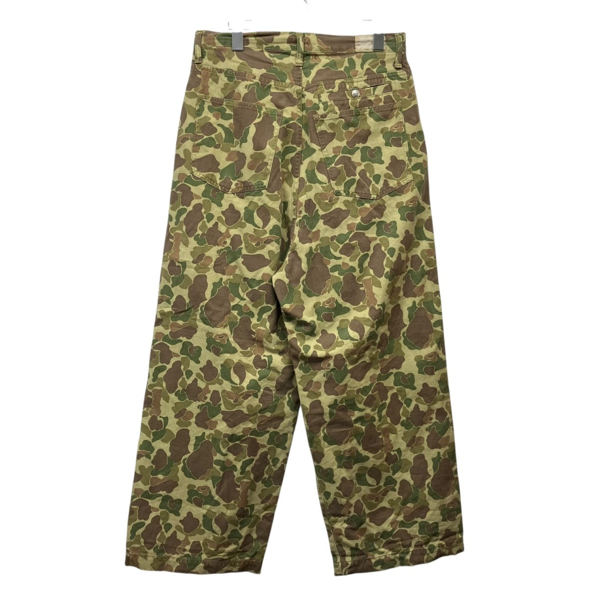 KAPITAL Hunter Camo Herringbone PantsカモワイドパンツEK-1770LP 古着・中古-2枚目のアイテム画像