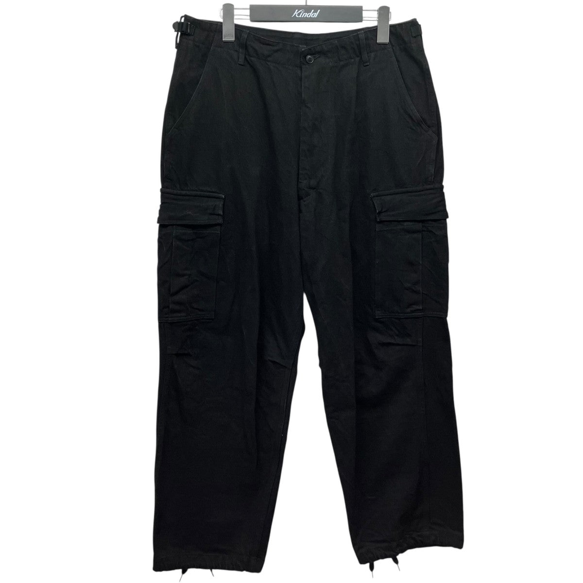 COMOLI 23SS ブラックデニムB．D．Uパンツ 古着・中古-1枚目のアイテム画像