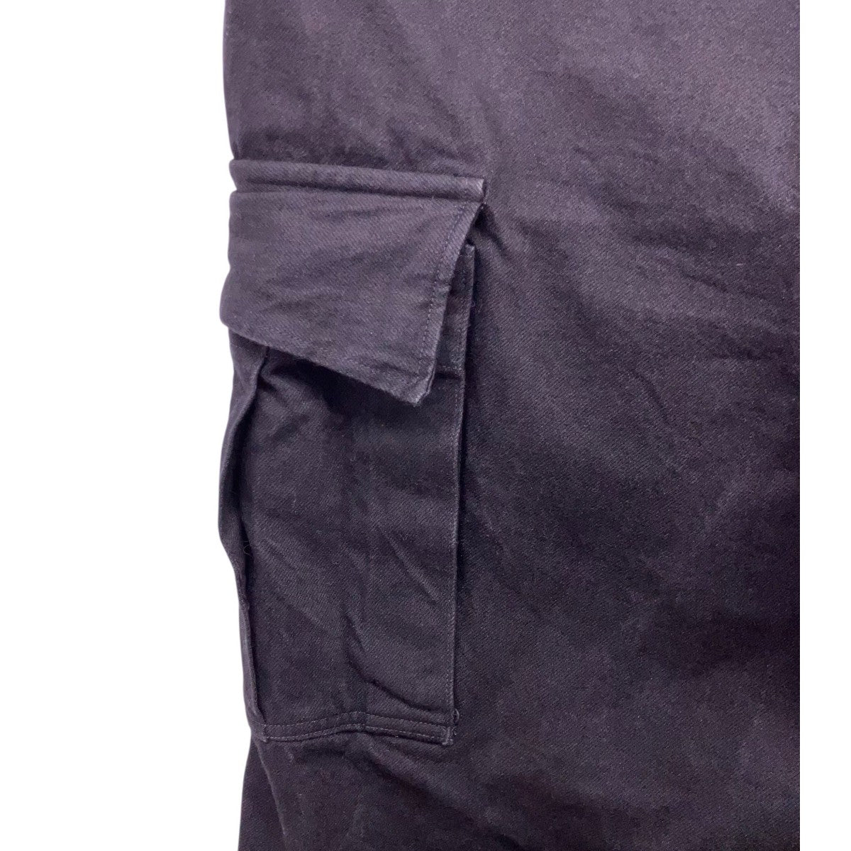 COMOLI 23SS ブラックデニムB．D．Uパンツ 古着・中古-3枚目のアイテム画像