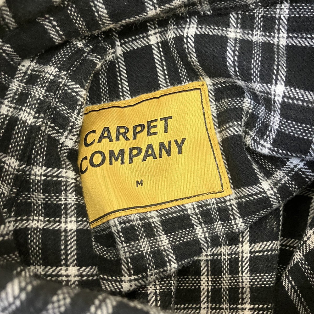 CARPET COMPANY チェックシャツ 古着・中古-6枚目のアイテム画像