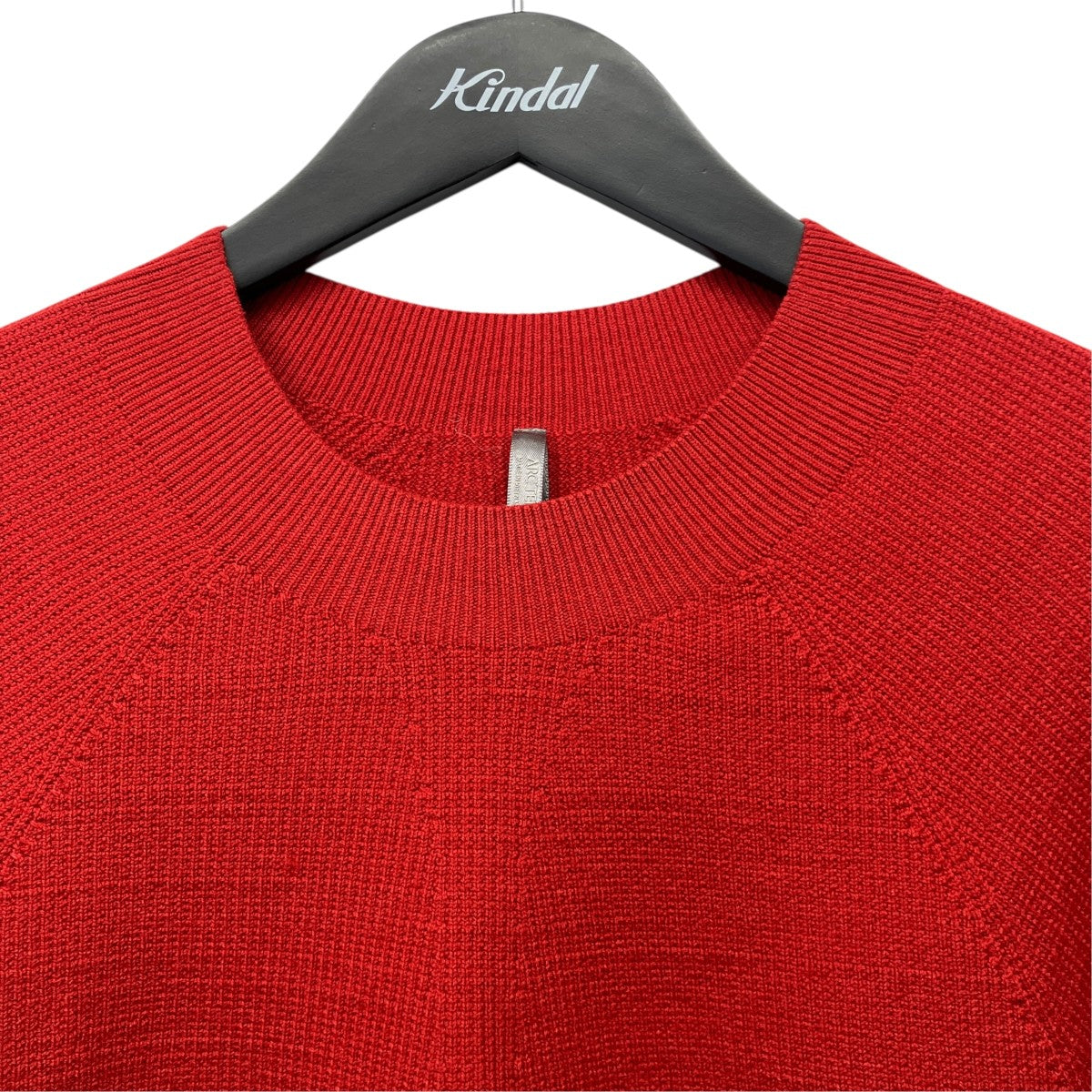 CONIC WOOL MIDLAYERクルーネックニット