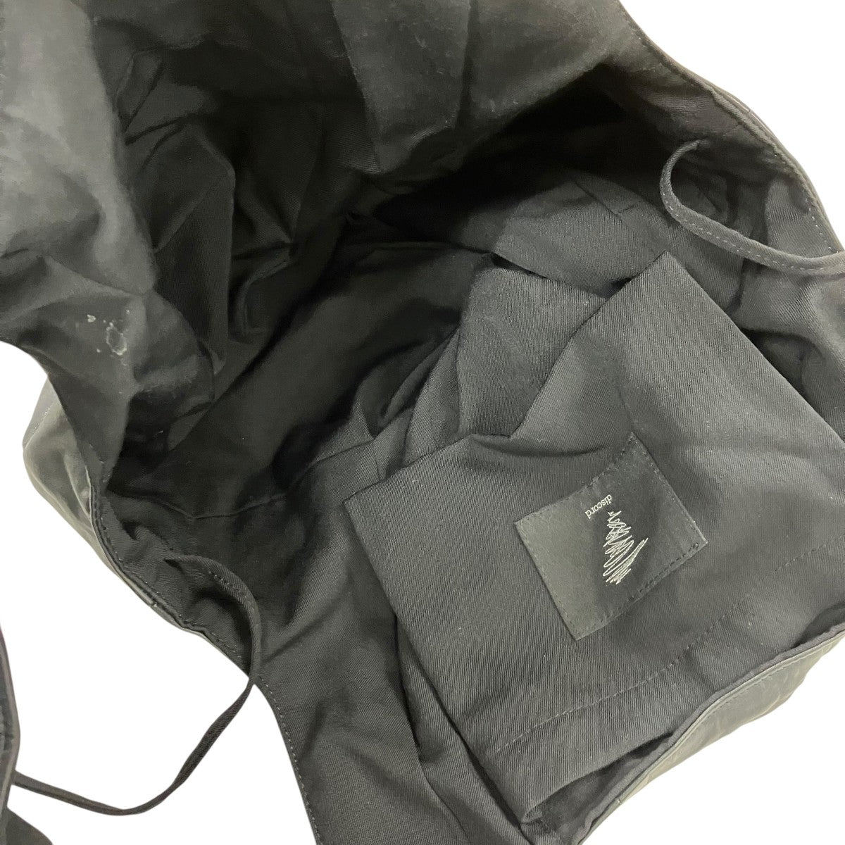 discord Yohji Yamamoto レザートートバッグDR-I30-831 古着・中古-5枚目のアイテム画像