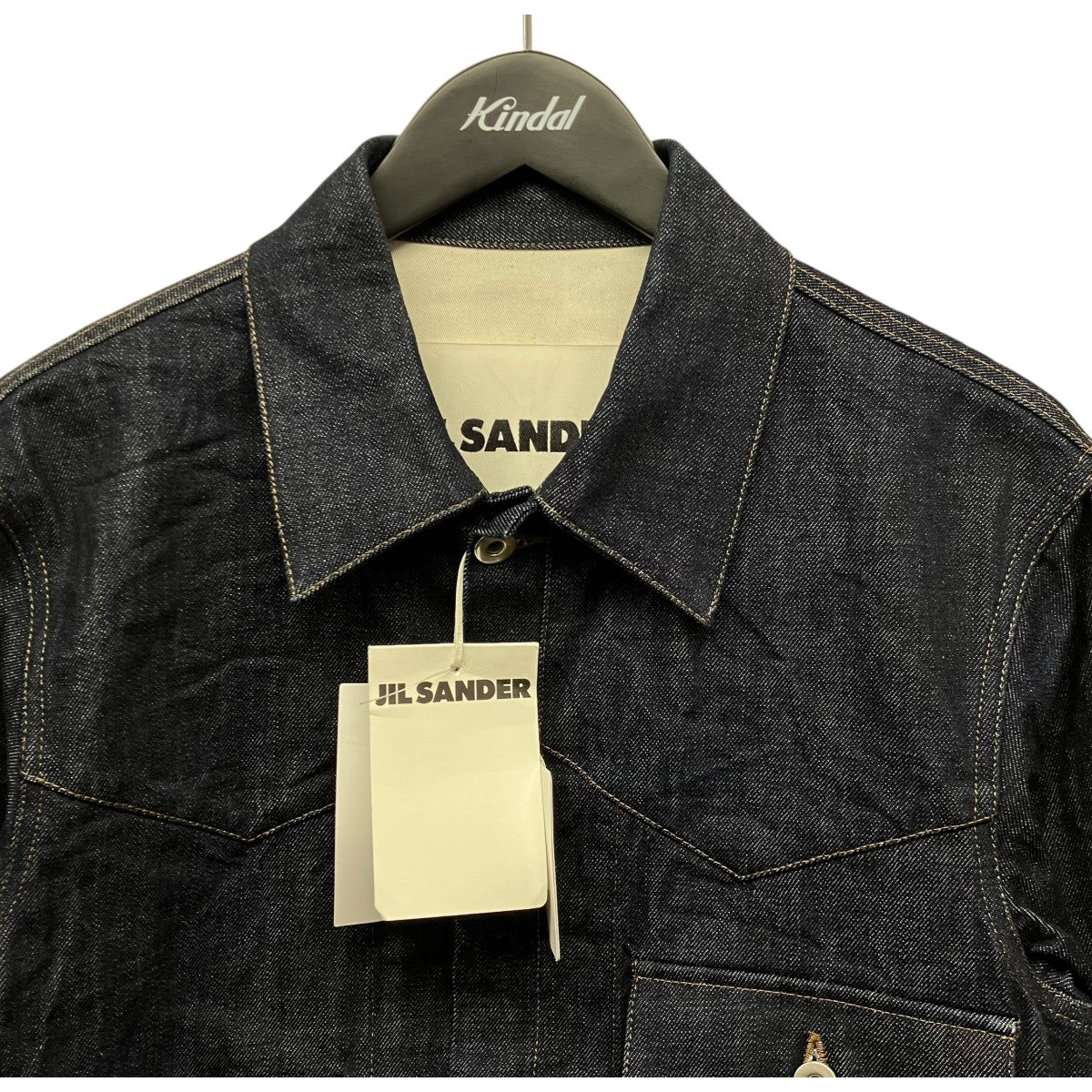 JIL SANDER 「BLOUSON 95」ローデニムジャケット 古着・中古-3枚目のアイテム画像