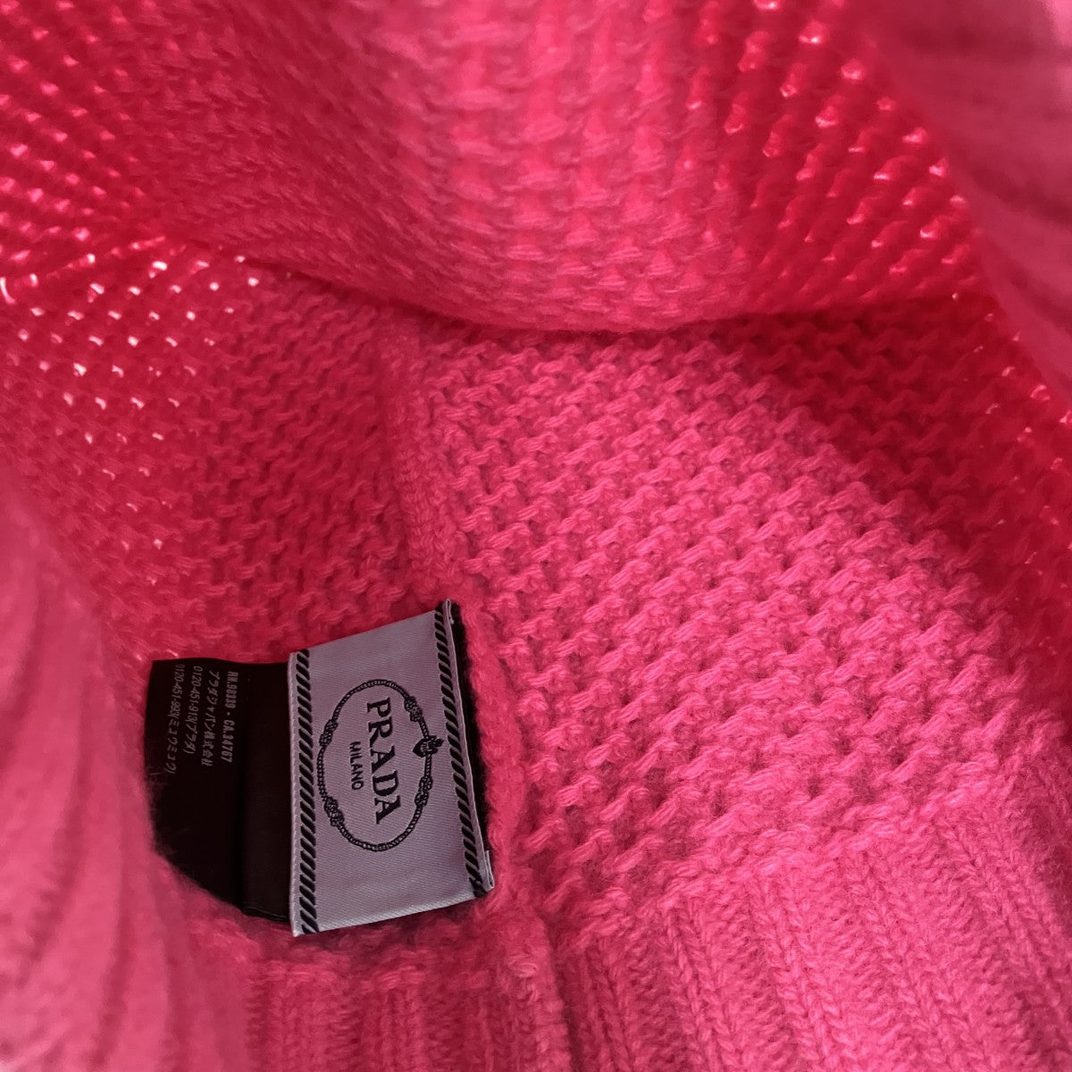 PRADA ニットキャップ27430 古着・中古-4枚目のアイテム画像
