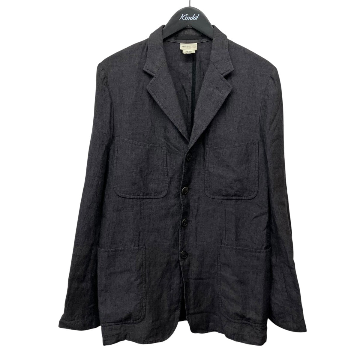 DRIES VAN NOTEN ノッチドラペル4Bジャケット 古着・中古-1枚目のアイテム画像