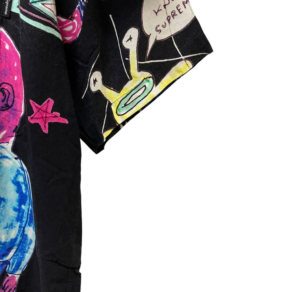 Supreme×Daniel Johnston 20SSDaniel JohnstonRayon S S Shirt]ダニエル ジョンストン レーヨン レーヨンシャツ 古着・中古-5枚目のアイテム画像
