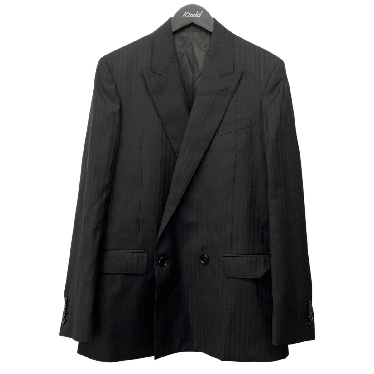 BOXY JACKET IN STRIPED WOOLテーラードジャケット2V77J138Q