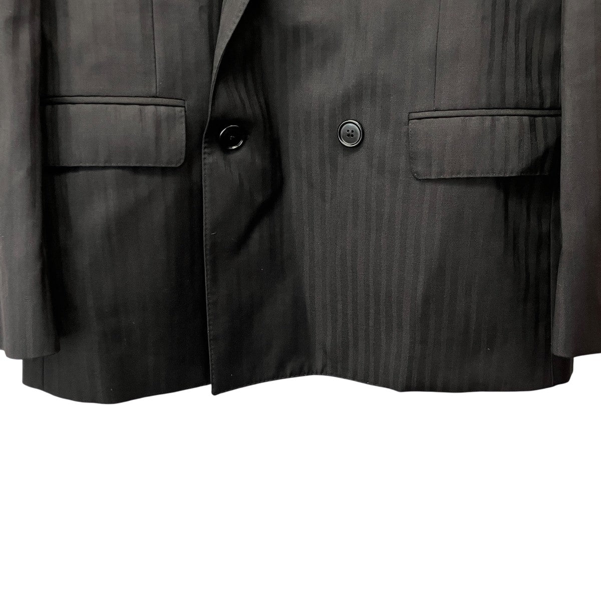 BOXY JACKET IN STRIPED WOOLテーラードジャケット2V77J138Q