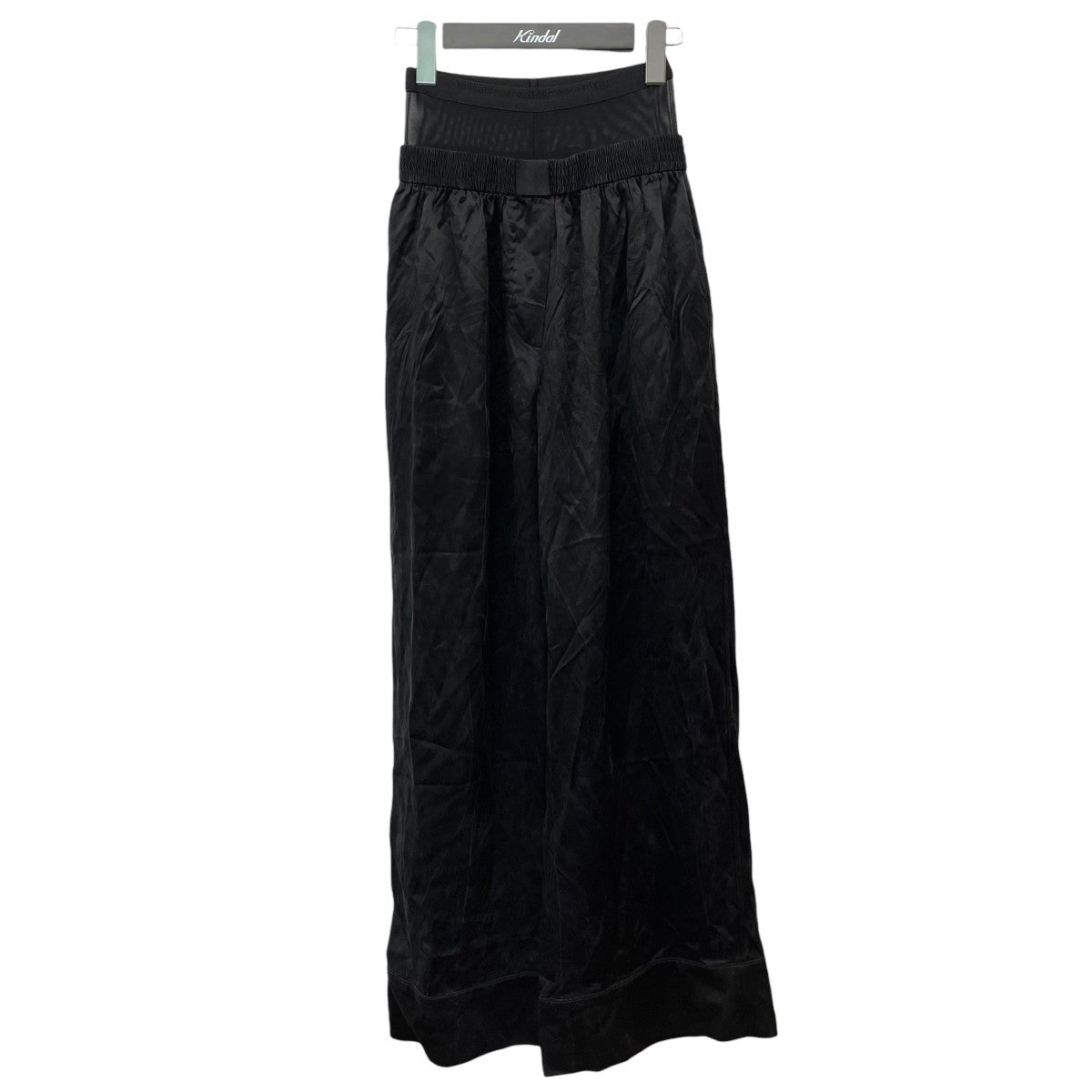 ALEXANDER WANG Mid-Rise Loose Fit Straight Casual Pantsミッドライズルーズフィットストレートパンツ1WC3234624 古着・中古-1枚目のアイテム画像
