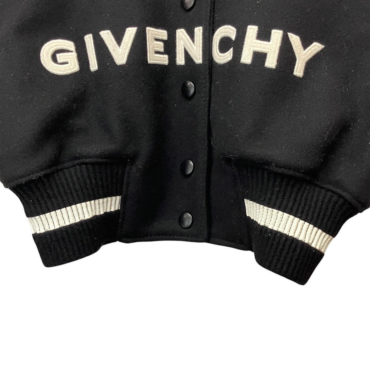 25AWクロップドレザー切替バーシティージャケットBW00JU611V