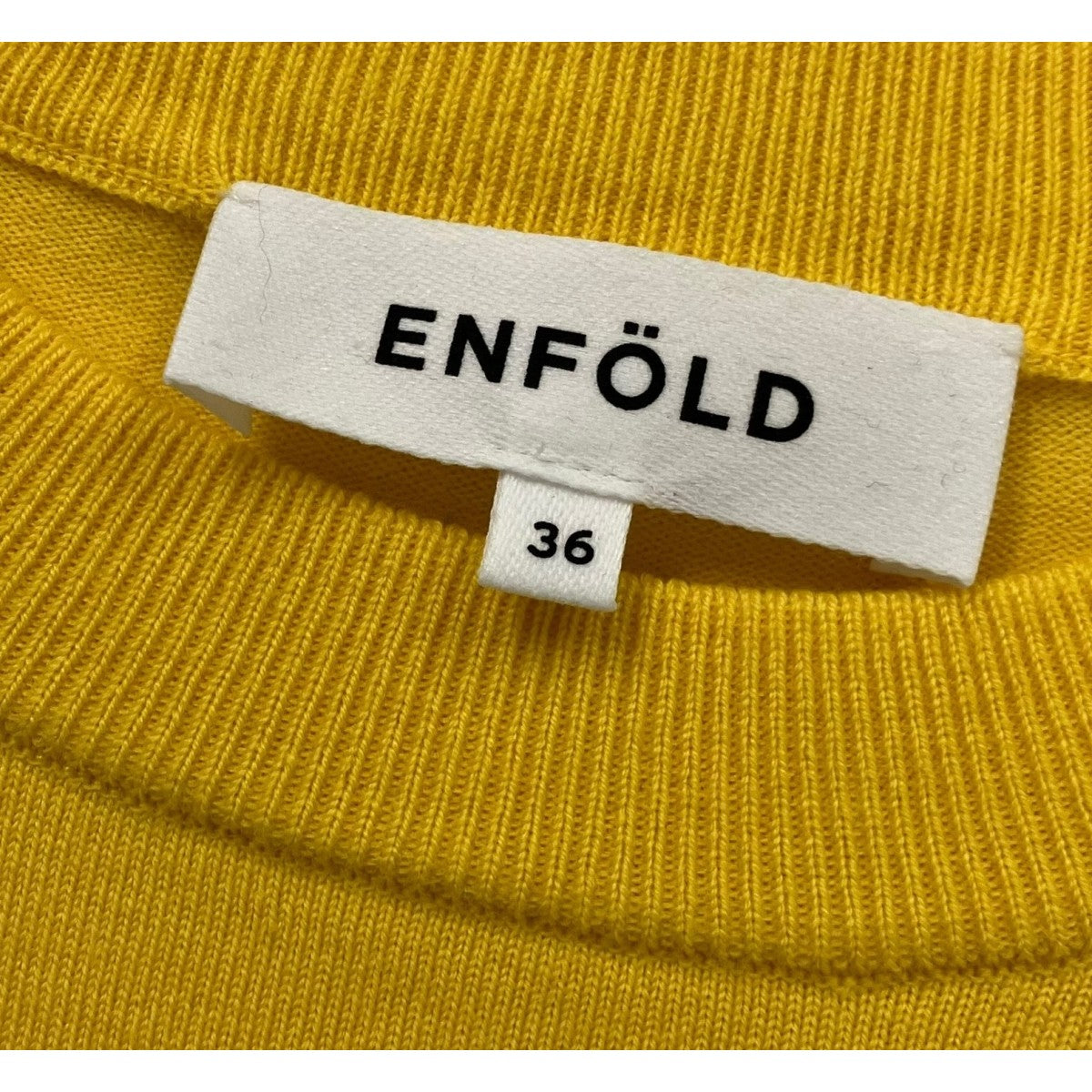 ENFOLD 「TRIPLE DOCKING DRESS」トリプルドッキングドレスワンピース 古着・中古-5枚目のアイテム画像