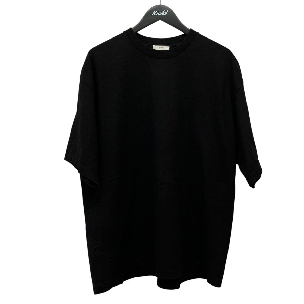ATON Cotton Shortsleeve T ShirtクルーネックTシャツ416932 古着・中古-1枚目のアイテム画像