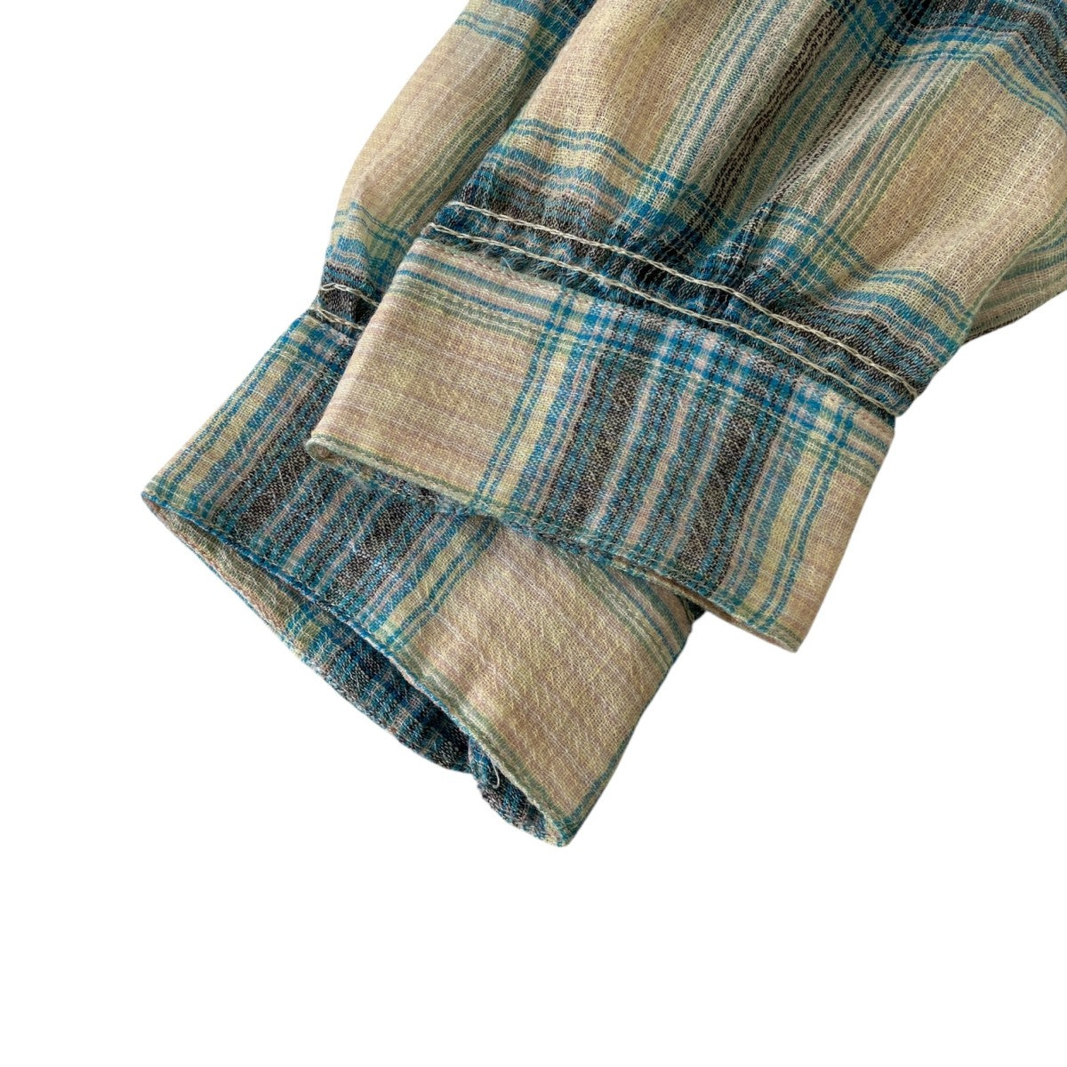 25AW　「THOM」 マルチカラーオンブレオープンカラージャケットシャツ NN-2701Y16