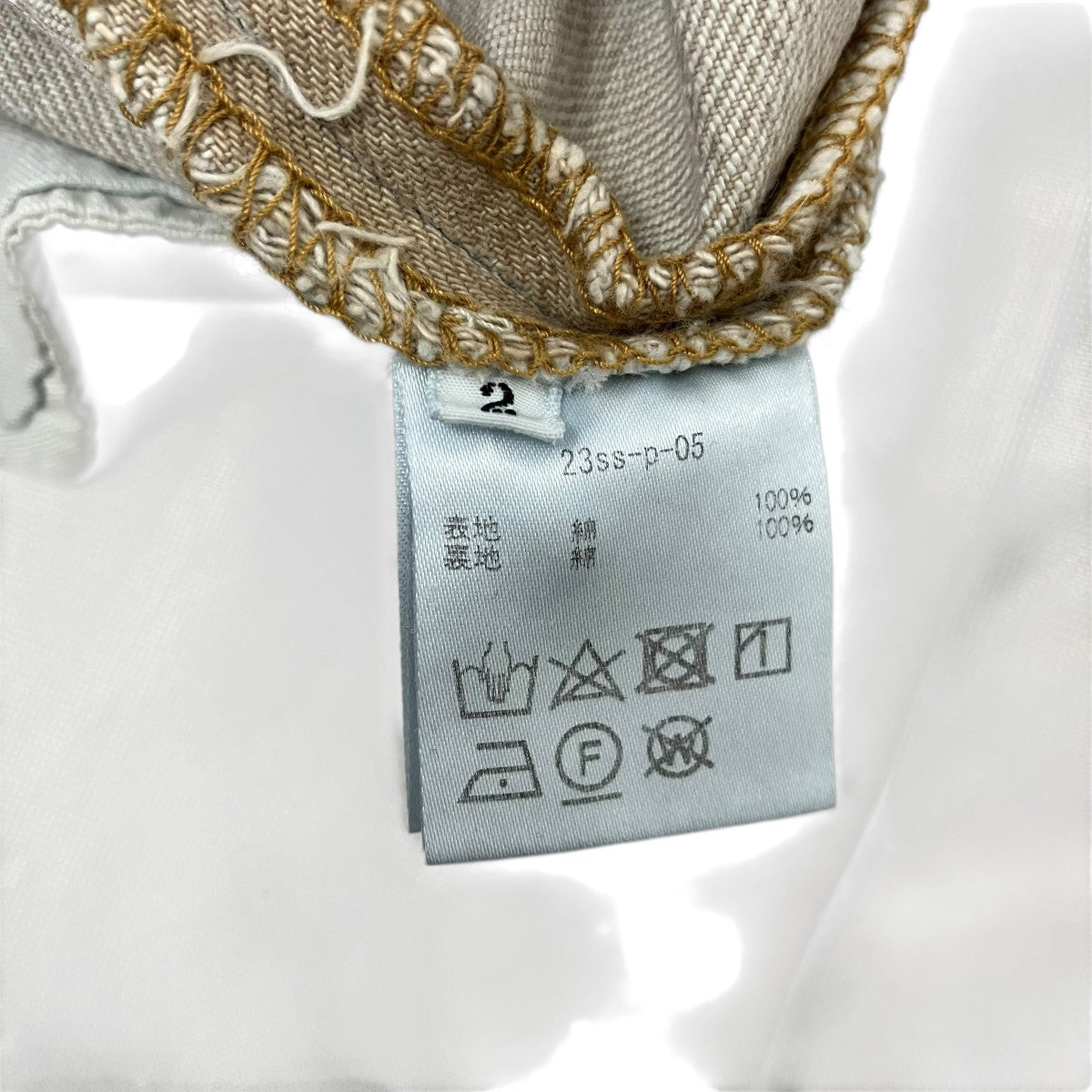 KOHKI 23SSMulti denim pantsマルチデニムパンツ23ss-p-05 古着・中古-4枚目のアイテム画像