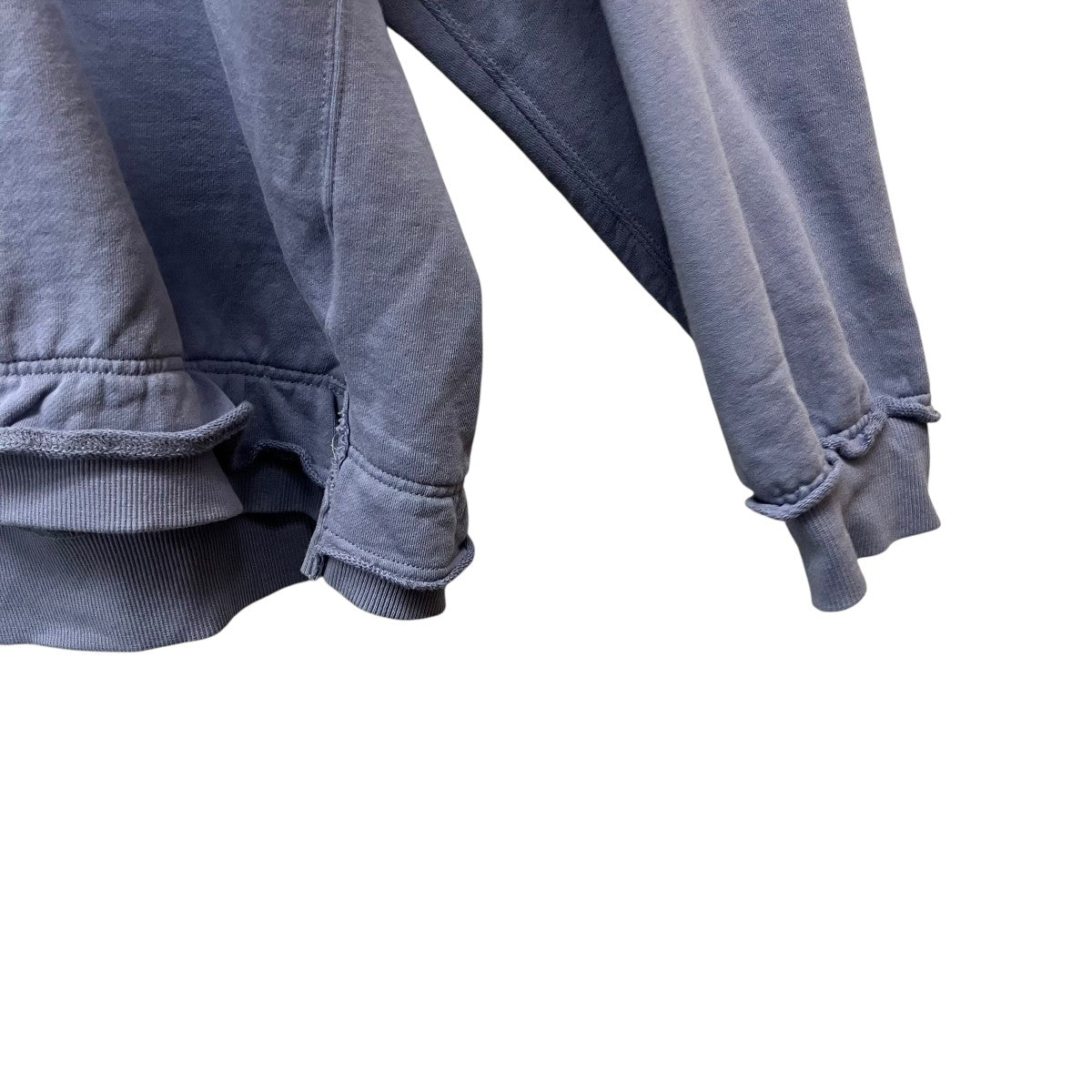 MAISON SPECIAL Lace Spray Dye Prime-Over Crew Neck Sweatshirtレースオーバークルーネックスウェット 古着・中古-5枚目のアイテム画像