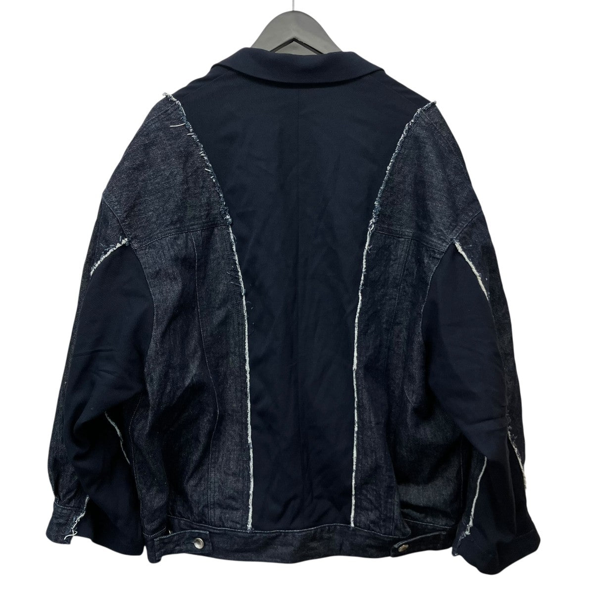 MAISON SPECIAL Denim Docking Prime-Over Peaked Lapel Jacketデニムドッキングプライムジャケット 古着・中古-2枚目のアイテム画像