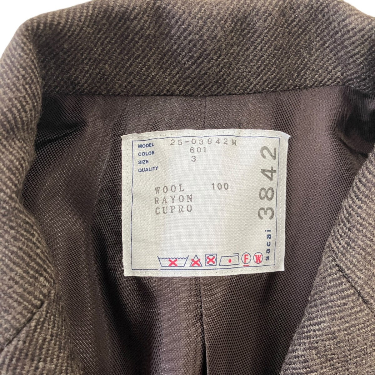 25AW「Double-Faced Wool Melton Jacket」ダブルメルトンジャケット 25-03842M
